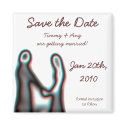 Wedding Couple "Save the Date" Invitation Magnets