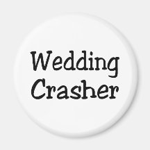 Wedding Crasher Refrigerator Magnets