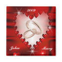 Wedding Date Magnet