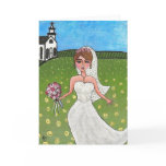 Wedding Day Bride - Greeting Card