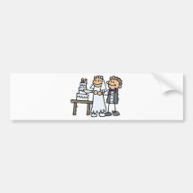 Wedding Decorations 14 Bumper Sticker