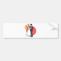 Wedding Decorations 24 Bumper Stickers