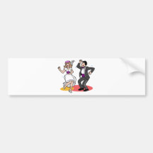 Wedding Decorations 5 Bumper Sticker
