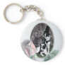Wedding Dogs Keychain