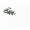Wedding doves business cards
