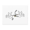 Wedding Doves with Rings Cards postcards