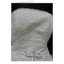 Wedding Dress Card