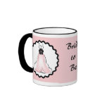 Wedding Dress with Pink Mug