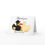 Wedding ducks 2 ... Thank you card