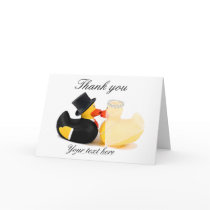 Wedding ducks 2 ... Thank you card