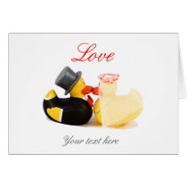 Wedding ducks cards