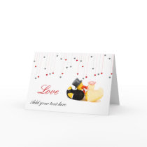 Wedding ducks cards