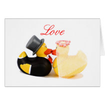 Wedding ducks cards
