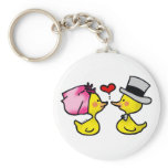 Wedding ducks keychains