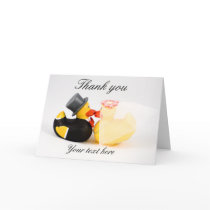 Wedding ducks ... Thank you card