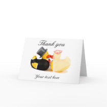 Wedding ducks ... Thank you card