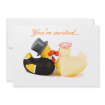 Wedding ducks - Wedding Invitation