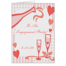 Wedding Engagement Party Invitation Cards