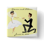 Wedding Favour Button