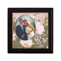 Wedding favour photoholder gift box