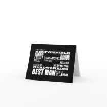 Wedding Favours Best & Greatest Best Men Qualities