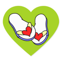 Wedding Flip Flops Sticker