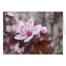 Wedding Flower Winter Card
