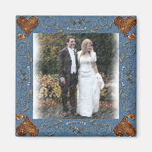 Wedding Frame Magnet