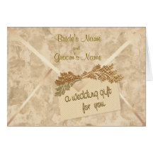 Wedding Gift Money Enclosure Card