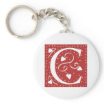 Wedding Hearts Letter keychains