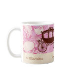 Wedding Horse & Carriage - Custom Text Coffee Mugs