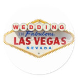 WEDDING In Fabulous Las Vegas Sticker