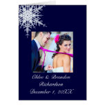 Wedding in Winter Thank You Card