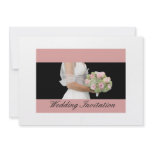 wedding invitation bridal bouquet