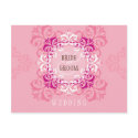WEDDING INVITATION :: embellish 2 postcards