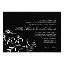 Wedding Invitation | Floral Grace |blw
