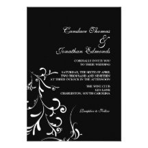 Wedding Invitation | Floral Grace III |blw