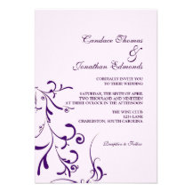 Wedding Invitation | Floral Grace III |lavp