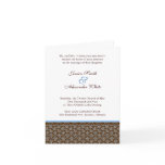Wedding Invitation Notecard | A1