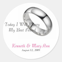 Wedding Invitation Seals Stickers