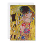 Wedding Invitation; The Kiss by Gustav Klimt