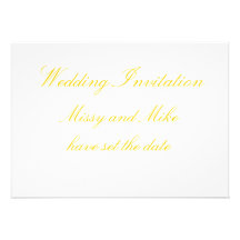 Wedding Invitations