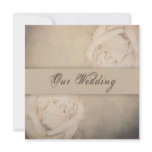 Wedding Invitations - Vintage - Rose
