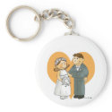 Wedding key chain keychains
