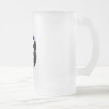 Wedding Kitty Purple Coffee Mug