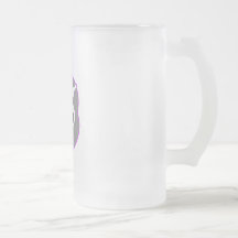Wedding Kitty Purple - Grey Coffee Mug
