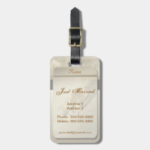 Wedding Luggage Tag