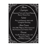 Wedding Menu Cards