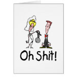 Wedding Oh Shit Greeting Cards