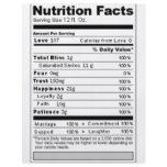 Wedding or Anniversary Sweet Funny Nutrition Label flyers